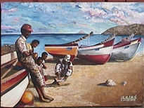 Pescadores en Mindelo