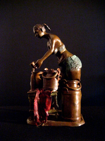 OFICIOS DE LA COCINA Bronze Figurative