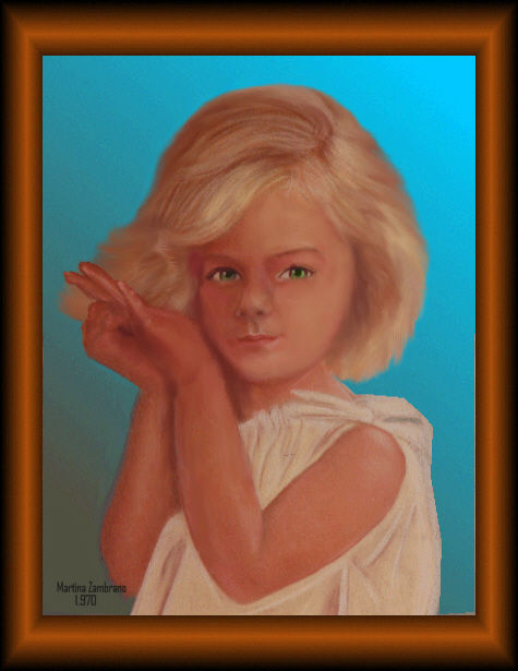 niña soñando