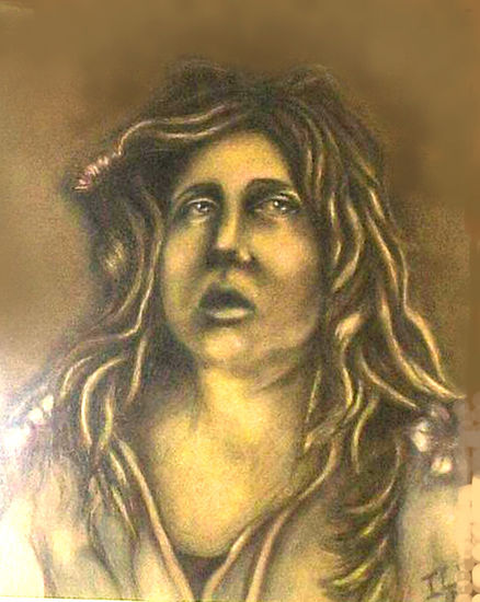 Diosa Gea Pastel Others Portrait