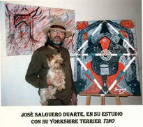 El autor, su perro...