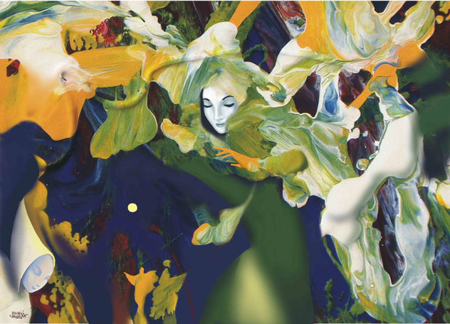 Danza floral nocturna