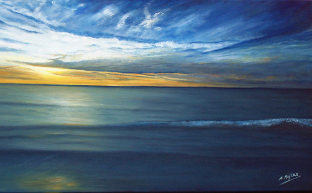 Cielo y Mar II Oil Canvas Landscaping