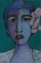 Mujer con Flor