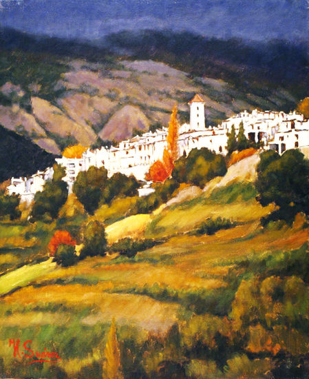 ALPUJARRAS.- CAPILEIRA Oil Canvas Landscaping