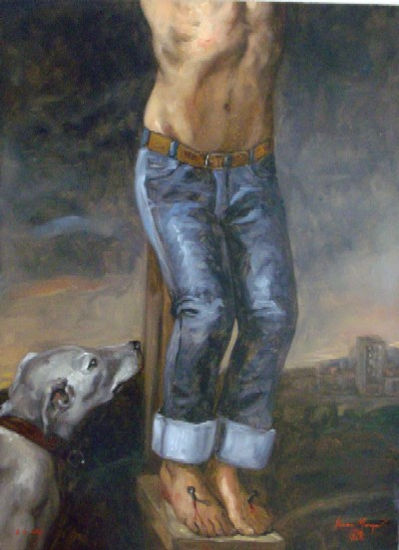 CRISTO URBANO Oil Panel Nude Paintings