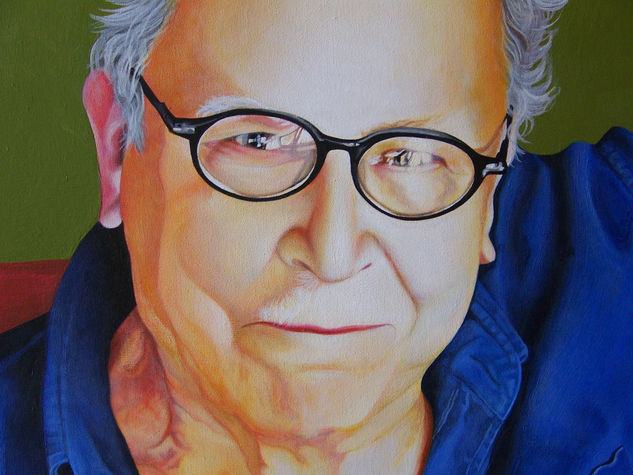 Arquitecto  Sr. Giesso Acrylic Canvas Portrait