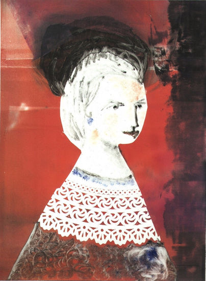 Retrato de dama II Monoprint