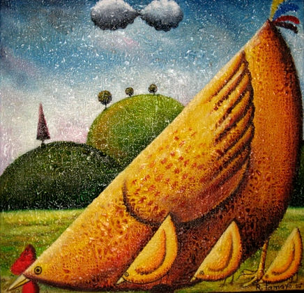 GEO-GALLINA Oil Canvas Animals