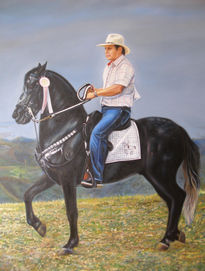 Retrato a caballo