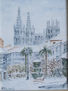 Catedral  y nieve