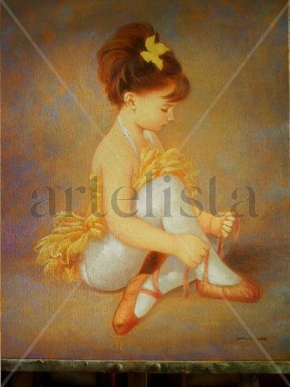 ballet Oil Canvas Landscaping