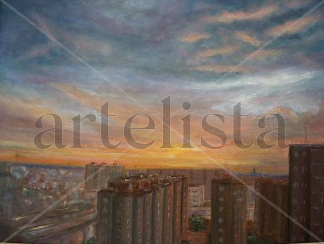 Amanecer Óleo Lienzo Paisaje