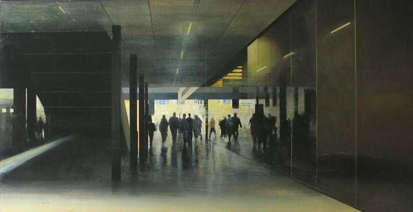 Visitadores - Acrílico / Tabla - 195 X 100