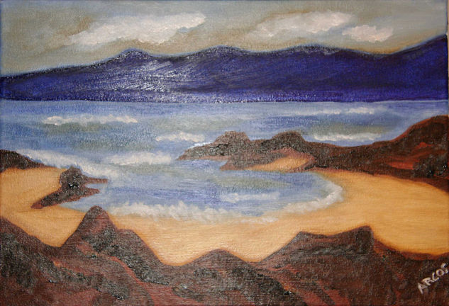 Proyecto 3 Oil Canvas Marine Painting