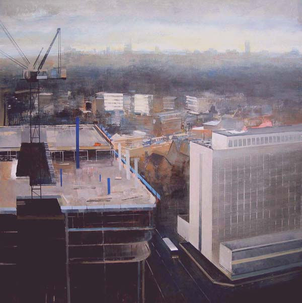 Barri de Westminster - Acrílico / Tabla - 127 X 121