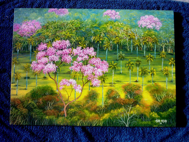 Tajy Rosado Oil Canvas Landscaping