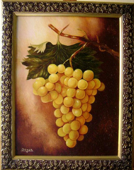 uvas de arles Oil Canvas Still Life Paintings