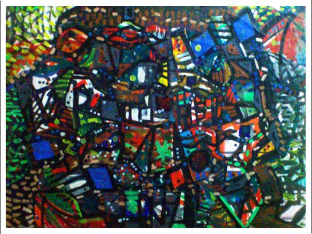 Ciudad Fantasia Oil Canvas Others