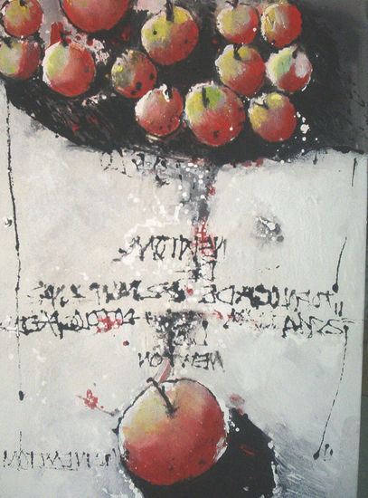 Manzanas de Newton 3-06 Mixed media Canvas Others