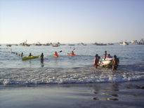 Niños paseando