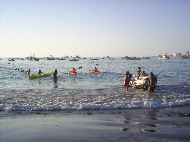 Niños paseando 