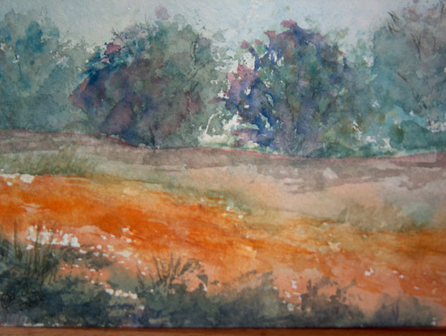 Colores en el campo Watercolour Paper Landscaping