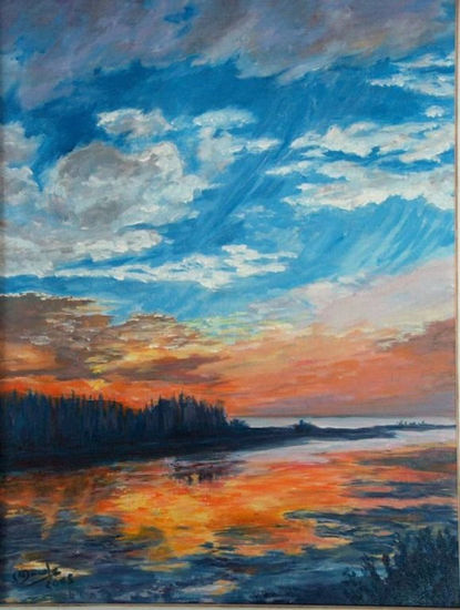 Ocaso Acrylic Canvas Landscaping