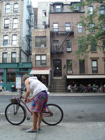 Biking East Village