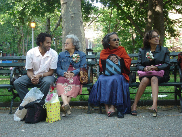 Tarde de Jazz en Washington Square Park Travel Color (Digital)