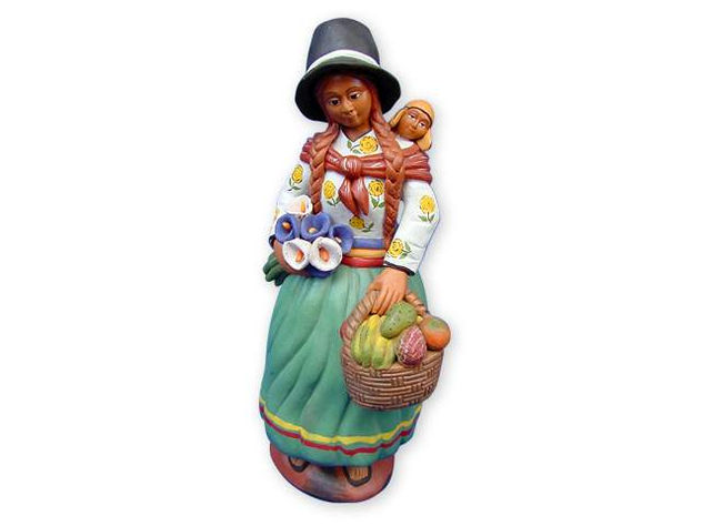 venddedora de flores