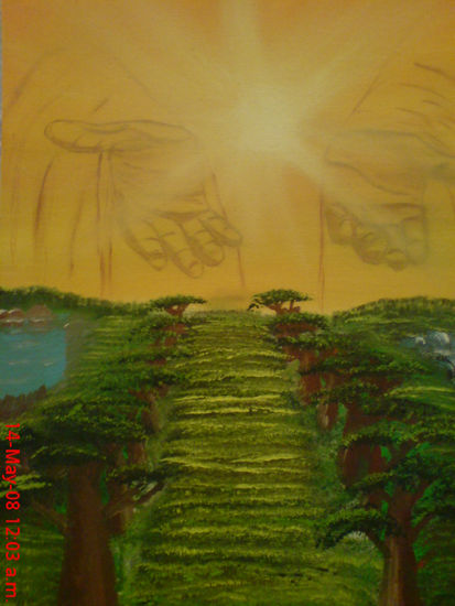 IXOYE Oil Canvas Landscaping