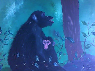 MOMI FOREVER Oil Canvas Animals