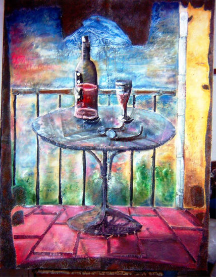 balcon Oil Canvas Landscaping