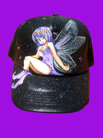 Purple fairy gorra personalizada Acrylic Textile Others