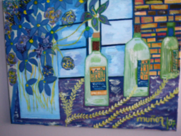 DESDE MI VENTANA Oil Canvas Still Life Paintings