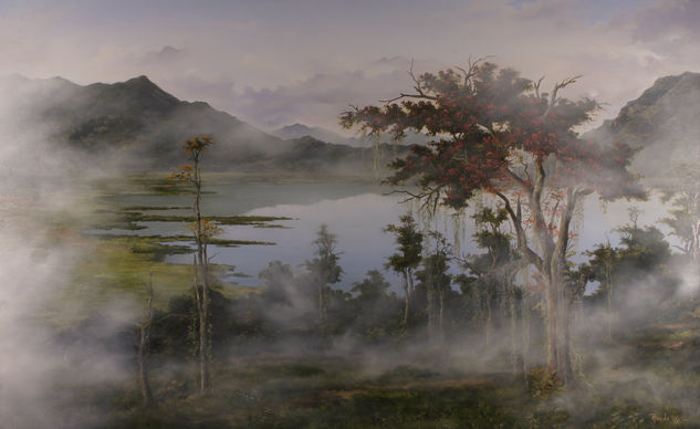 NEBLINA Oil Canvas Landscaping