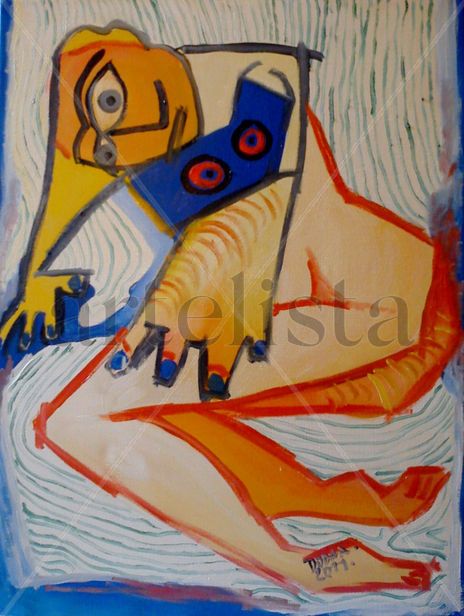 Woman washed