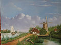 PAISAJE CON MOLINO 2