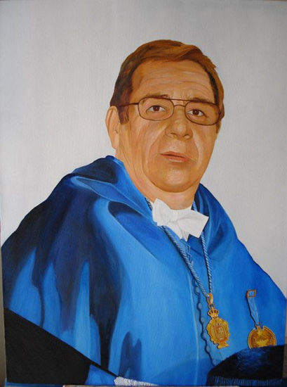 retrato de D. José Aguado Oil Canvas Portrait