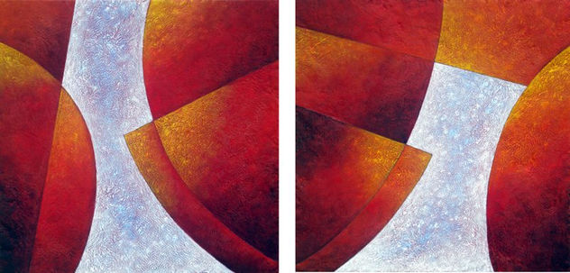 Composición en rojos