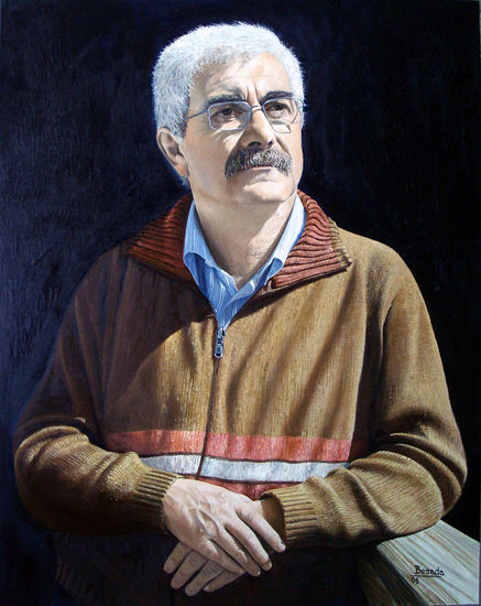 Autorretrato Óleo Lienzo Retrato