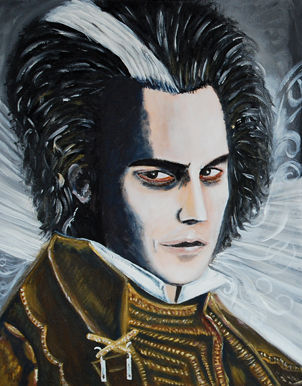 Sweeney Todd Acrylic Paper Landscaping