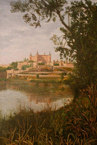 Toledo. Vista desde el río. 