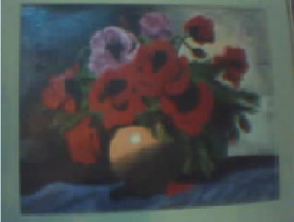 FLORONES Acrylic Canvas Floral Painting