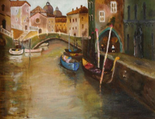 venecia Oil Canvas Landscaping