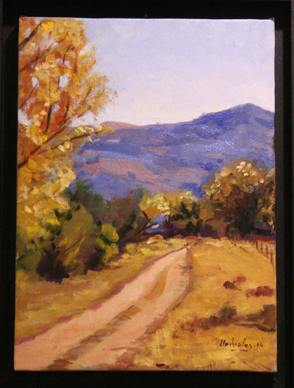 El Camino II Oil Canvas Landscaping