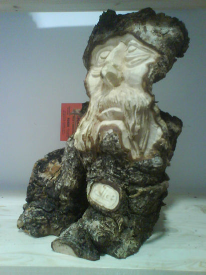 El ignorante agnóstico. Wood Figurative