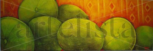 Limonada Oil Canvas Still Life Paintings