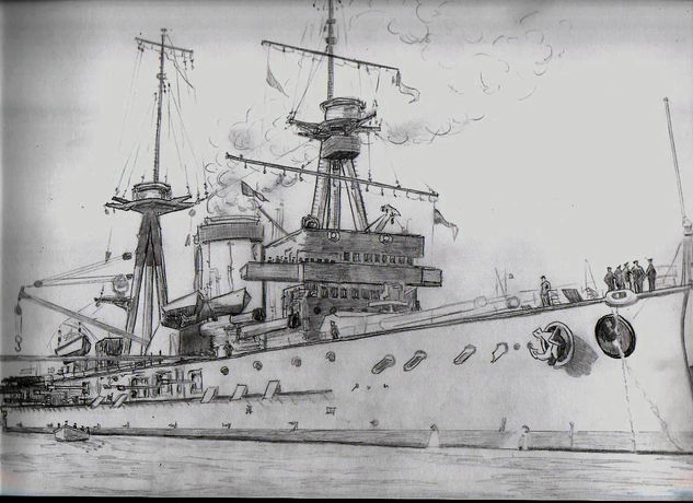 navio de guerra Charcoal